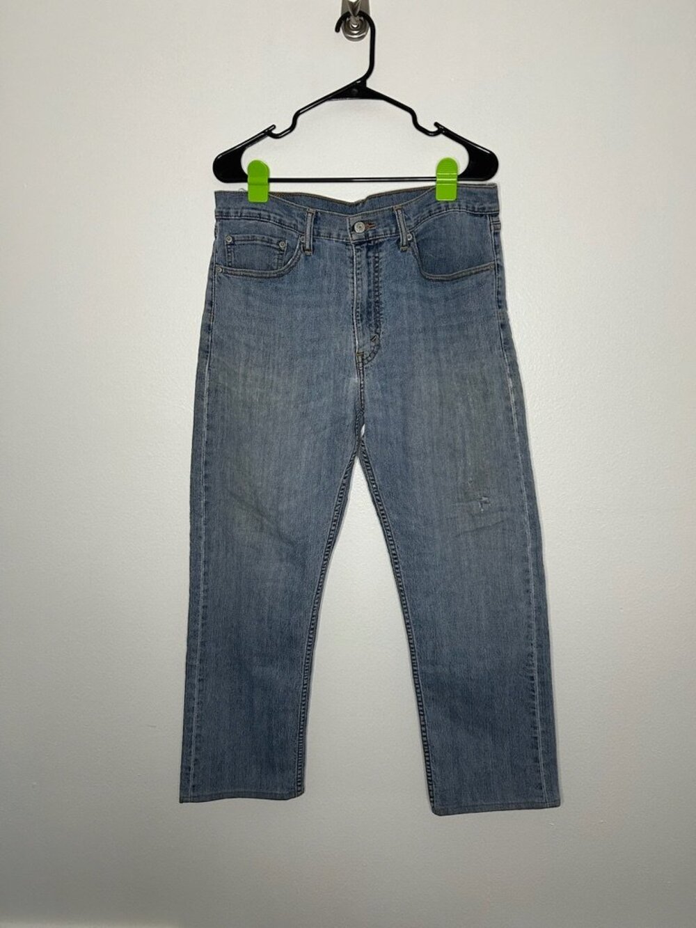 Levi's 505 Regular Fit Medium‎ Wash Denim Jeans Size Tagged W34 L32